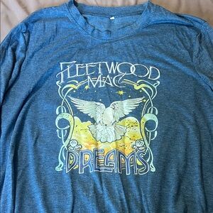Fleetwood Mac Blue Graphic T-Shirt
